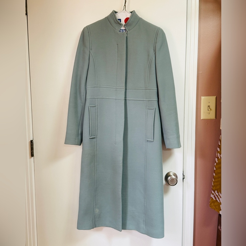 Vintage Y2K J. Crew Light Blue Coat